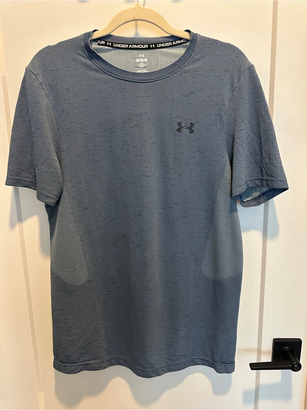 Under Armour Men's Slate Blue Short-Sleeve Performance Tee size M